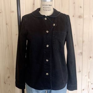 TOPSHOP BOUTIQUE Shacket with Rounded Collar
